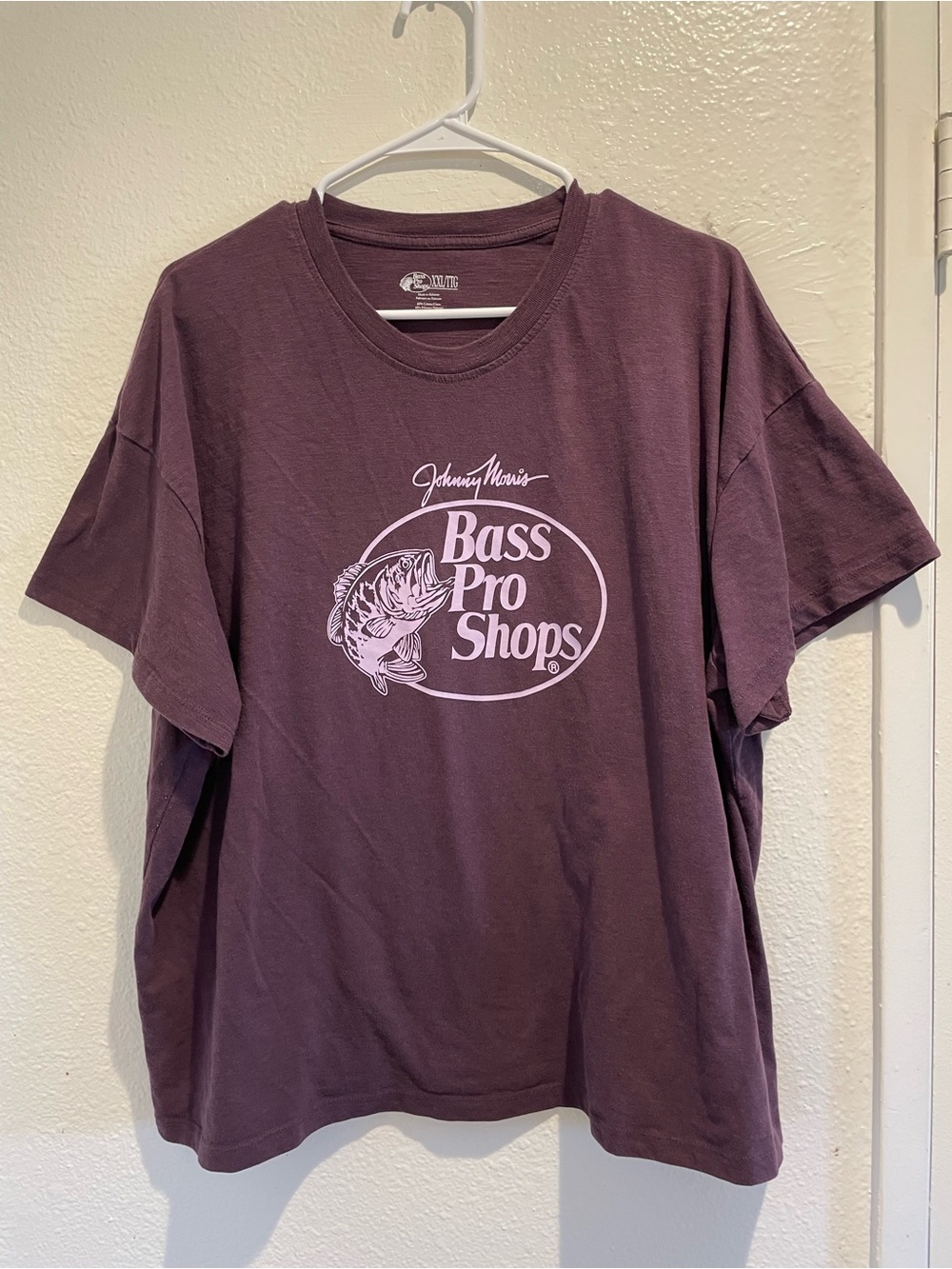 🎣 Bass Pro Shops Johnny Morris Signature Logo Tee XXL